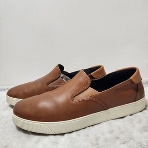 Cole Haan C33796 Size 10.5M  Men's Nantucket 2.0 Slip on Sneakers British Tan